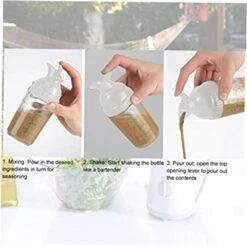 Make Salad Dressing A With Our 200ml BPA-Free Shaker - Leak-Proof Lid And Convenient Serving Perfect For Kitchen Storage And Dispensing -Peugeot Shop 41m23Es2U6L