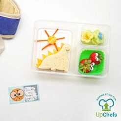 Sandwich Cutters For Kids - Create Healthy School Lunches In Minutes With These Fun Bento Lunch Box Accessories – Includes Fruit And Vegetable Cookie Cutters – Food Picks Plus Scratch Notes -Peugeot Shop 41m37AlukiL
