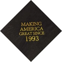 30th Birthday Disposable Napkins Black And Gold Dessert Beverage Cocktail Cake Napkins 30th Birthday Decoration Party Supplies For Man Making Great Since 1993, 50 Pack 4.9"x4.9" Folded -Peugeot Shop 41m9WZ eoPL. AC