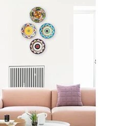 6pcs Wall Decoration Plate Display Rack Plate Hook 10-inch Wall Hanging Plate Hook, 6 Traceless Hooks, 24 Transparent Protective Covers 7 6pcs Wall Decoration Plate Display Rack Plate Hook 10-inch Wall Hanging Plate Hook, 6 Traceless Hooks, 24 Transparent Protective Covers -Peugeot Shop 41mGh6LKR4L