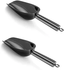 3OZ Mini Scoop Set Of 2, P&P CHEF Stainless Steel Candy Sweet Ice Cube Scoop For Home Bar Buffet Wedding Canisters, Easy Clean & Durable - Gold -Peugeot Shop 41mII5jshCL. AC