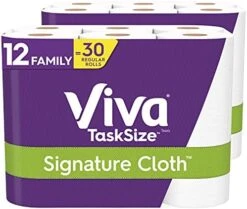 Viva Signature Cloth Choose-A-Sheet Paper Towels, Soft & Strong Kitchen Paper Towels, White, 6 Count -Peugeot Shop 41mW7J9QbS. AC