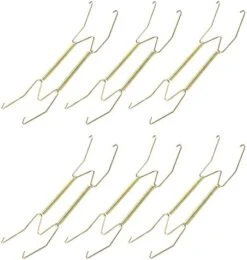 KUMGROT 6pcs Plate Hangers Decorative Wire Plate Hangers Holders Wall Plate Hangers Wall Hooks For Decorative Plates Arts 4 Inch 6 Inch 8 Inch -Peugeot Shop 41mZ89BBCGL. AC
