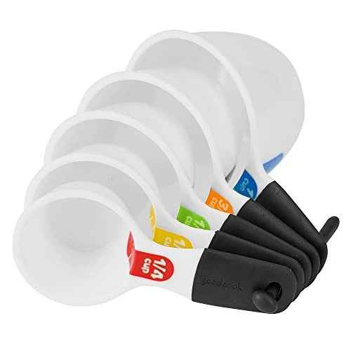 Cook Touch Dry Measuring Cup Set, Multi, White 4 Cook Touch Dry Measuring Cup Set, Multi, White - Image 4