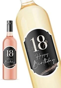 Coon 50th Birthday Wine Bottle Labels - 50th Birthday Party Favors - Golden Glamour -Peugeot Shop 41mpMHDrhFS. AC