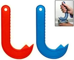 2 Easy Safe Ring Pull CAN OPENER Protects Nails Arthritis Hands Helper By ALAZCO RED & BLUE -Peugeot Shop 41mvp2D5cML. AC