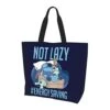 Cartoon Travel Totes Bag Shopping Shoulder Bags For Women Foldable Waterproof Hawaiian Beach Print Bag