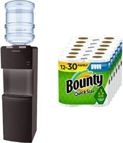 FRIGIDAIRE EFWC498 - Top Loading Cooler Dispenser -Hot & Cold Water - Child Safety Lock - Innovative Slim & Sleek Design, Holds 3 Or 5 Gallon Bottles - Black 9 FRIGIDAIRE EFWC498 - Top Loading Cooler Dispenser -Hot & Cold Water - Child Safety Lock - Innovative Slim & Sleek Design, Holds 3 Or 5 Gallon Bottles - Black -Peugeot Shop 41nFp1vBQiL. AC