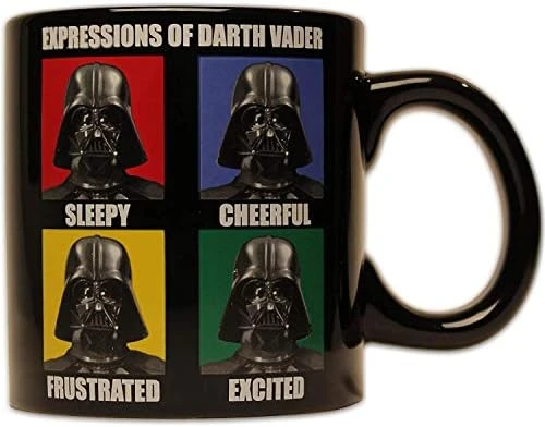 Tar Wars Darth Vader Expressions Ceramic Coffee Mug, 14 Ounces 9 Tar Wars Darth Vader Expressions Ceramic Coffee Mug, 14 Ounces - Image 9