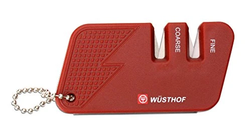 Wüsthof WUSTHOF Mini Knife Sharpener Double, Red, 20 Cm 1 Wüsthof WUSTHOF Mini Knife Sharpener Double, Red, 20 Cm