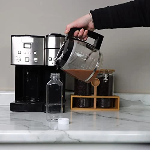 Small Plastic Juice Bottles With Caps In Black - 10pk 16oz Water Containers Empty Plastic Bottles With Lids For Juicing And Smoothies 5 Small Plastic Juice Bottles With Caps In Black - 10pk 16oz Water Containers Empty Plastic Bottles With Lids For Juicing And Smoothies - Image 5