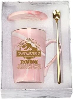 Best Grandma Mug Best Grandma Ever Mug Grandma Gifts Birthday Mothers Day Gifts For Grandma From Granddaughter Grandson Grandchildren Grandkids 12 Ounce Exquisite Box Spoon And Mug Mat Pink -Peugeot Shop 41nYiV9bmqL. AC