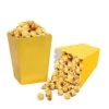 24 Pcs Popcorn Boxes Mini Paper Popcorn Box Cardboard Popcorn Container For Party, Gold