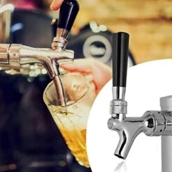 Single Tap Stainless Steel Beer Tower - LUCKEG Brand 3 Inch Draft Beer Tap Tower With Single Beer Faucet For Home Brewing -Peugeot Shop 41nyycaGVnL