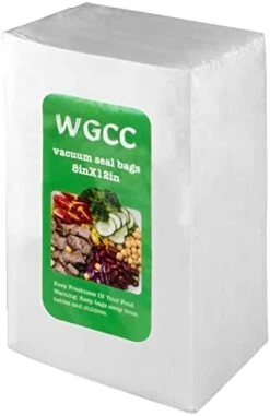 100 Quart Size 8" X 12" 4mil Vacuum Sealer Bags For Food Saver, BPA Free And Puncture Prevention Vacuum Seal Freezer Bags Sous Vide Bags, Commercial Grade,PreCut, Great For Storage, Meal Prep -Peugeot Shop 41o6 4CosL. AC 2