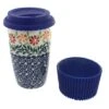 Ish Pottery Garden Bouquet Travel Coffee Mug