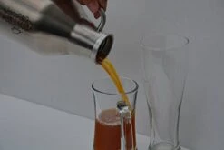 Beer Growler For Craft Beer Or Water Bottle, Insulated Stainless Steel Water Bottle Keeps Beverages Hot Or Cold For Hours.Leak Proof Lid. (New Green Logo) … -Peugeot Shop 41oKid3BaUL