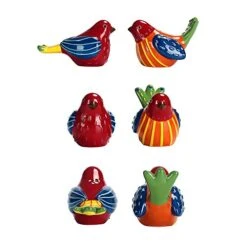 Red Spring Bird Salt And Pepper Shaker Set, Handpainted, Dishwasher Safe, House Warming Wedding Anniversary Birthday Christmas Gift -Peugeot Shop 41oLSG7KBrL