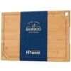 Iware Extra Large Bamboo Cutting Board For Kitchen, Heavy Duty Wood Cutting Boards With Juice Groove, 100% Organic Bamboo, Pre Oiled, 18" X 12"