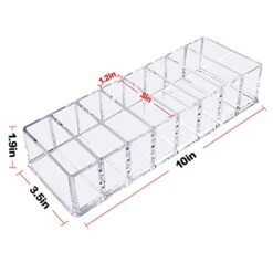 Tea Bag Storage Organizer, Kitchen Pantry, Cabinet, Countertop Food Drawer Holder Bin Caddy - For Coffee| Sugar Packet| Beverage Bags| Sweeter| Ketchup| Spice Pouches| Dressing Mixes. 2 Pack(Box Only) -Peugeot Shop 41oZ18pZhnL