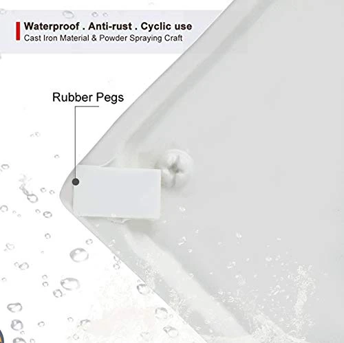 Vintage Decorative Kitchen Utensil Holder Cooking Utensil Organizer Good Gift For Cooking, White, 5.4" L X 5.4" W X7 H 4 Vintage Decorative Kitchen Utensil Holder Cooking Utensil Organizer Good Gift For Cooking, White, 5.4" L X 5.4" W X7 H - Image 4