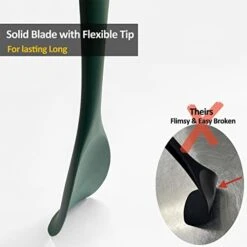 Upgrade Silicone Spatula Spoon Set,VOVOLY Heat Resistant Rubber Spoonula, Seamless Non-Stick Flexible Scrapers For Baking Mixing Tool,3 Pack, -Peugeot Shop 41olqH3pIBL