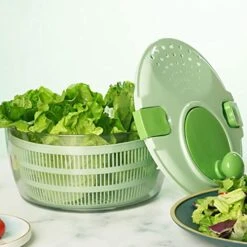 MYBAQ,Salad Spinner,Small Salad Spinner,Fruit And Vegetable Purifier,Fruit Vegetable Washing Machine,Lettuce Dryer Spinne,Fruit Spinner Dryer.-Suitable For Washing Fruits,Vegetables And Grains.