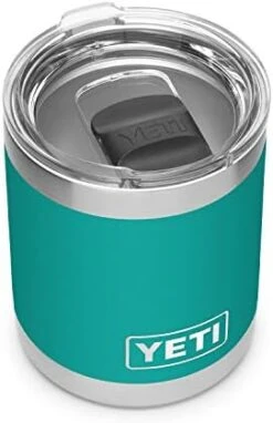 Yeti Rambler 10 Oz Lowball, Vacuum Insulated, Stainless Steel With MagSlider Lid, Black -Peugeot Shop 41otLAQAymL. AC