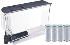 Brita XL Water Filter Dispenser For Tap And Drinking Water With 1 Stream Filter, Lasts 2 Months, 25-Cup Capacity, Mothers Day Gift, BPA Free, Dark Blue -Peugeot Shop 41oxR87M7L