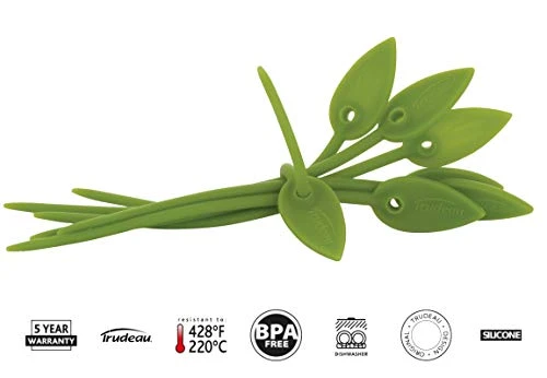 Silicone 8Ct, 8 CT Tie Wraps, Green 2 Silicone 8Ct, 8 CT Tie Wraps, Green - Image 2