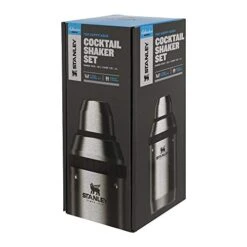 Stanley 10-02107-022 The Happy Hour Cocktail Shaker Set Stainless Steel 20OZ / .59 L Shaker + Two- 7OZ / .2L Cups -Peugeot Shop 41p65J7YWUL