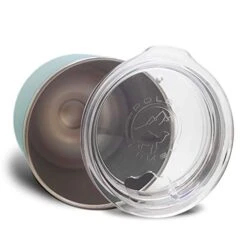 Ine Glass Tumbler, Hawaiian Sea Turtle, Personalized Engraving Included (Light Blue)