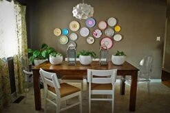 Adhesive Medium Plate Hanger Set (4-3 Inch Hangers) -Peugeot Shop 41pHjdVycAL 1