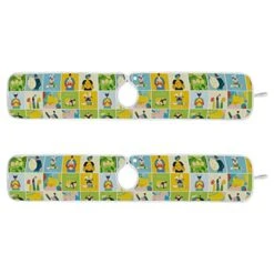 2 Pack Kitchen Faucet Mat Absorbent Washable Sink Splash Guard Faucet Drip Drying Mat Bar Countertop Water Catcher Mat Large 30x5 Inch Happy Easter In The Flat Style