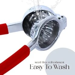 Citrus Juicer | Metal Lemon Squeezer | Lime And Lemon Juicer Stainless Steel With Silicone Handles | Manual Juicer, Citrus Squeezer, Hand Held Juicer | Bar Juicer For Bartender Accessories -Peugeot Shop 41pO8lRWhPL