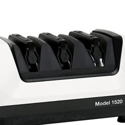 1520 Professional Electric Knife Sharpener For 20- And 15-Degree Straight-Edge And Serrated Knives, 3 Stage, White 7 1520 Professional Electric Knife Sharpener For 20- And 15-Degree Straight-Edge And Serrated Knives, 3 Stage, White -Peugeot Shop 41pukbxh8xS