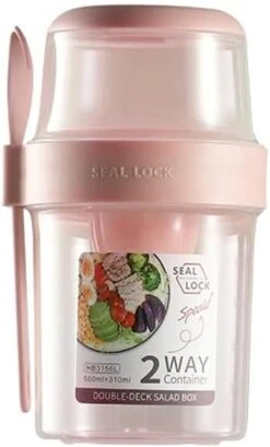 Salad Meal Shaker Cup Fresh Salad Cup To Go,Portable Fruit And Vegetable Salad Cups Container With Fork & Salad Dressing Holder (L) 12 Salad Meal Shaker Cup Fresh Salad Cup To Go,Portable Fruit And Vegetable Salad Cups Container With Fork & Salad Dressing Holder (L) -Peugeot Shop 41q3 spfLbL. AC