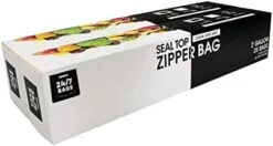 Ags | Double Zipper Storage Bags, Gallon Size, 200 Count (4 Packs Of 50) -Peugeot Shop 41q3exQSa L. AC