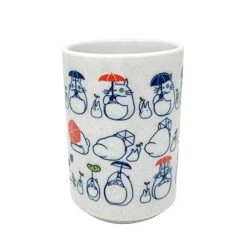 Benelic My Neighbor Totoro Dondoko Dance Large Japanese Teacup - Official Studio Ghibli Merchandise,12 Ounces