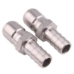 Stainless Steel 1/2" Barb Male Quick Disconnect Homebrewing Connector Sanitary Fitting Pack Of 2 -Peugeot Shop 41qDuCHbcBL