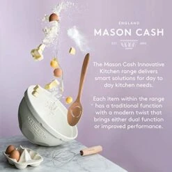 Mason Cash Innovative Kitchen Egg Store, Ceramic, Off-White, 19 X 12.5 X 6 Cm -Peugeot Shop 41qEtO85mTL