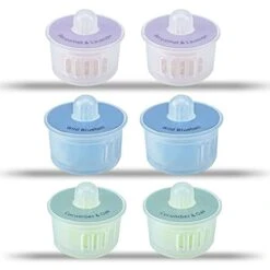 6Pcs Fragrance Capsule Freshener Filter Replacement For Ecovacs Deebot T9, T9 MAX, T9 Power, T9 AIVI Vacuum Cleaner