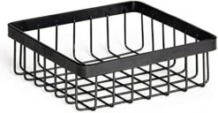 .E.T. WB-1814-MG Urban Renewal 17.75" X 11.25" Wire Basket, 4" Tall, Metal -Peugeot Shop 41qIrf8c9UL. AC