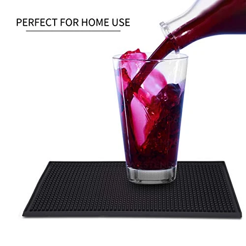 Bar Mat For Cocktail And Coffee Bar 6" X 12" Rubber Bar Service Spill Mat For Cocktail Bartender Coffee Bar Or Countertop Mats Glass Drying Mat 4 Bar Mat For Cocktail And Coffee Bar 6" X 12" Rubber Bar Service Spill Mat For Cocktail Bartender Coffee Bar Or Countertop Mats Glass Drying Mat - Image 4