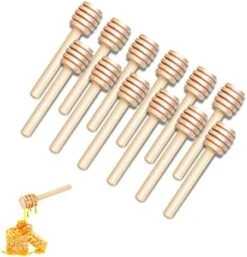 DESIOLE Wooden Honey Mixing Stirrer Honey Dipper Sticks Honey Spoon -Peugeot Shop 41qOkSRstL. AC