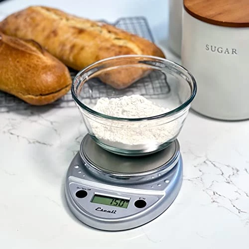 Primo Digital Food Scale Multi-Functional Kitchen Scale And Baking Scale For Precise Weight Measuring And Portion Control, 8.5 X 6 X 1.5 Inches, Chrome 2 Primo Digital Food Scale Multi-Functional Kitchen Scale And Baking Scale For Precise Weight Measuring And Portion Control, 8.5 X 6 X 1.5 Inches, Chrome - Image 2