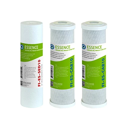 APEC Water Systems FILTER-SET-ES High Capacity Replacement Pre-Filter Set For Essence Series Reverse Osmosis Water Filter System Stage 1-3 1 APEC Water Systems FILTER-SET-ES High Capacity Replacement Pre-Filter Set For Essence Series Reverse Osmosis Water Filter System Stage 1-3