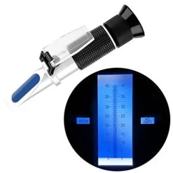 Antifreeze Refractometer In Fahrenheit Coolant Refractometer Antifreeze Tester For Checking Freezing Point Of Automobile Antifreeze System, Battery Fluid, Glycol, Coolant, 4 In 1 Antifreeze Tester -Peugeot Shop 41qs5wsUiuL