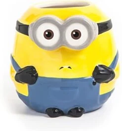 Picable Collectible Keepsake Tea Hot DrinksBob Unique 3D Sculpted Ceramic Coffee Mug, 1 Count (Pack Of 1), Bob The Minion -Peugeot Shop 41qt60OqMIL. AC