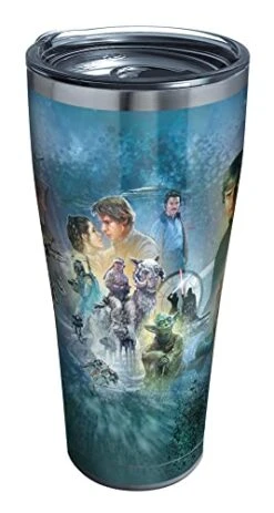 Tervis Triple Walled Star Wars Insulated Tumbler Cup Keeps Drinks Cold & Hot, 30oz - Stainless Steel, Star Wars Celebration